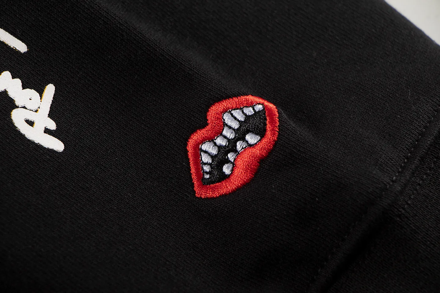 P270 Chrome Hearts Chrome Hearts Limited Graffiti Embroidery Hooded Sweatshirt Size: SMLXL Color: Black